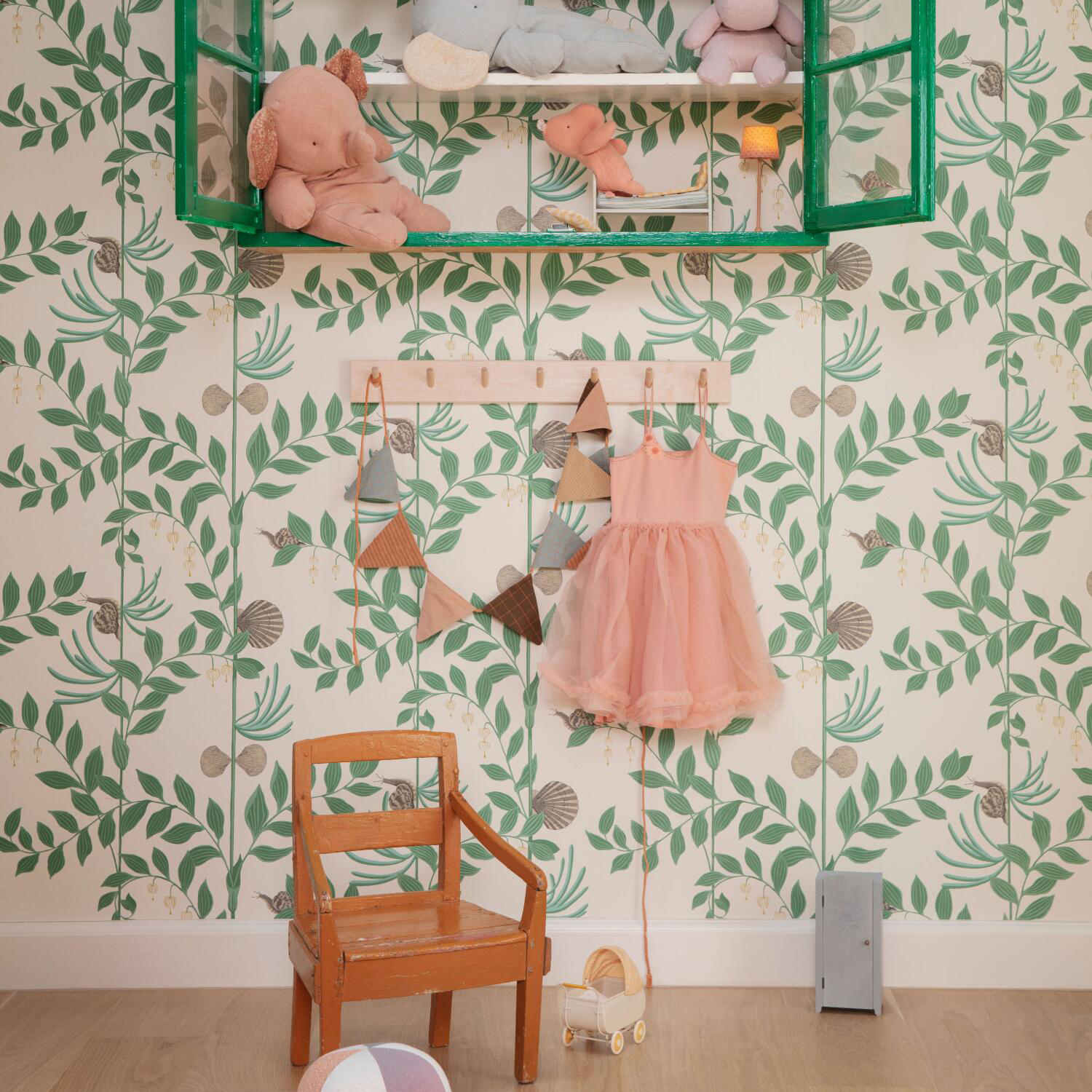 Miniatur-Kühlschrank im Kinderzimmer-Stil