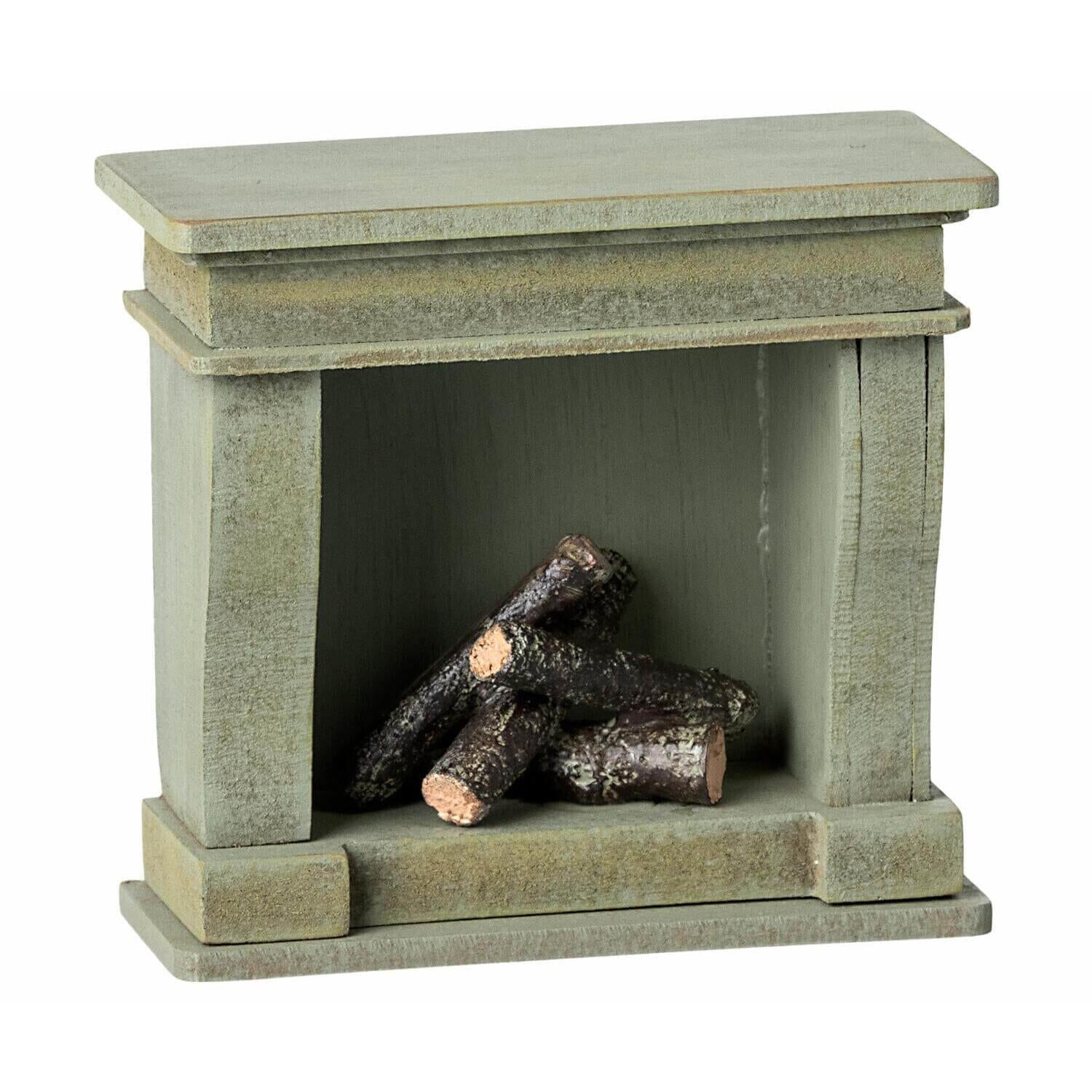 Miniatur Kamin - 11 cm (Grün)