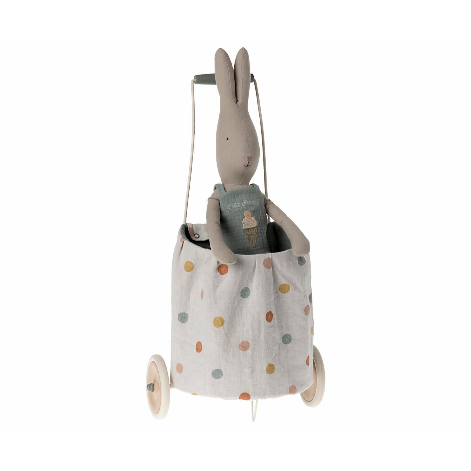 Trolley "Multi Dots" (Weiß)