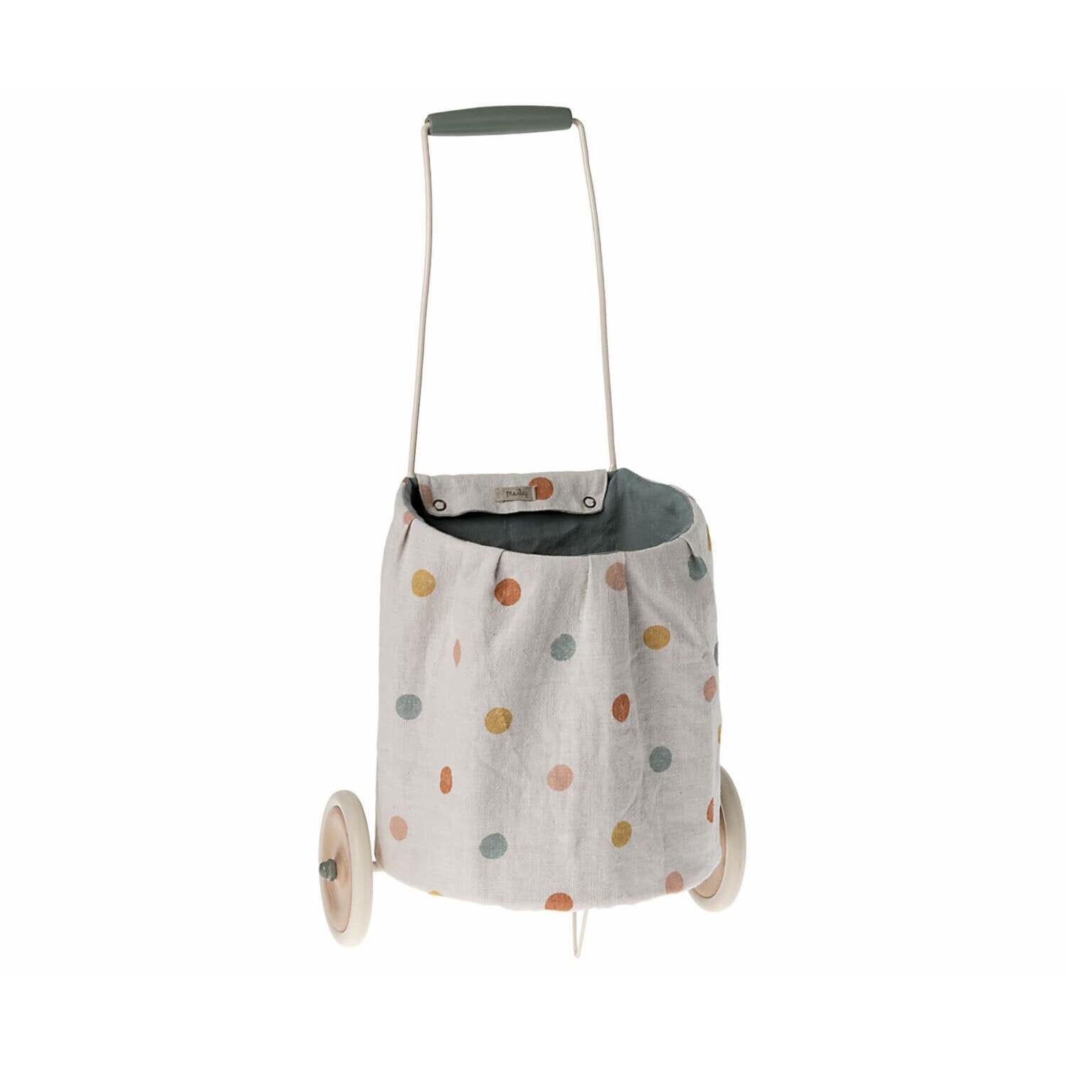 Trolley "Multi Dots" (Weiß)