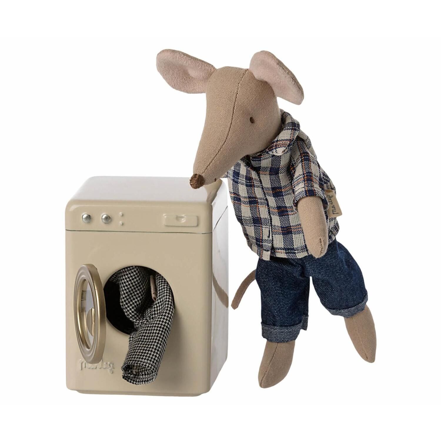 Maus Waschmaschine (Beige)