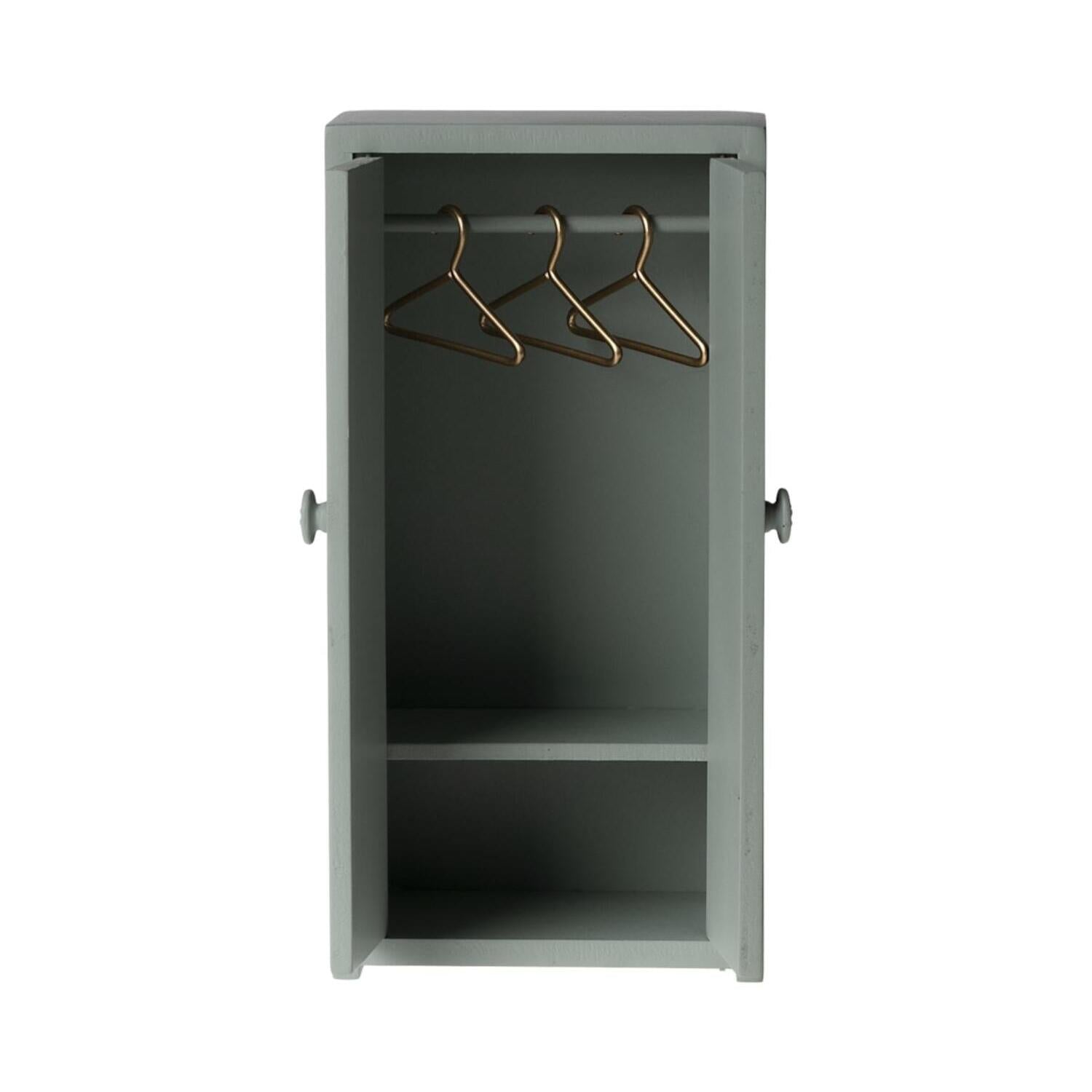 Kleiderschrank für Maus (Hellblau)