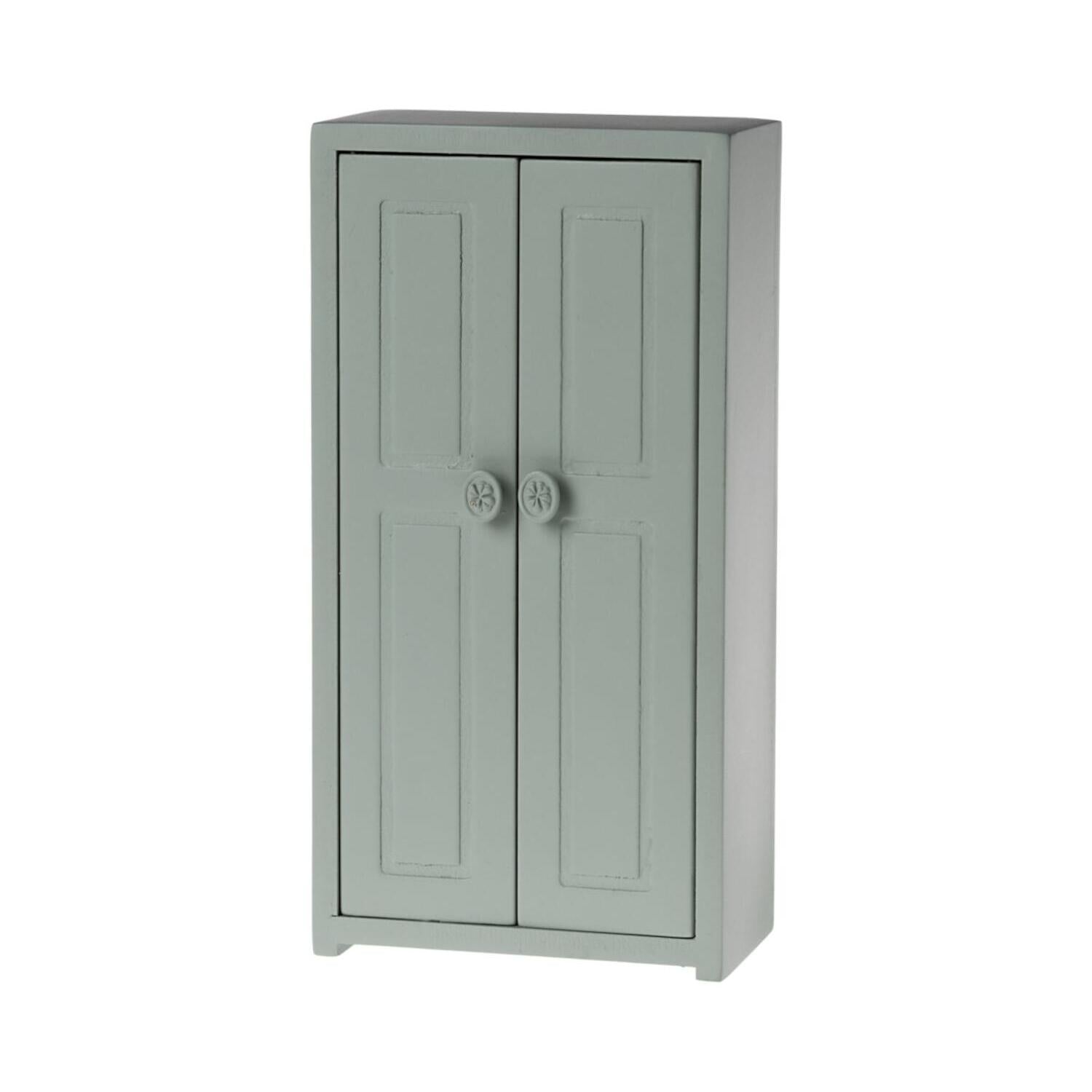 Kleiderschrank für Maus (Hellblau)