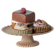 Tortenständer mit Kuchen - Mini (Bunt)