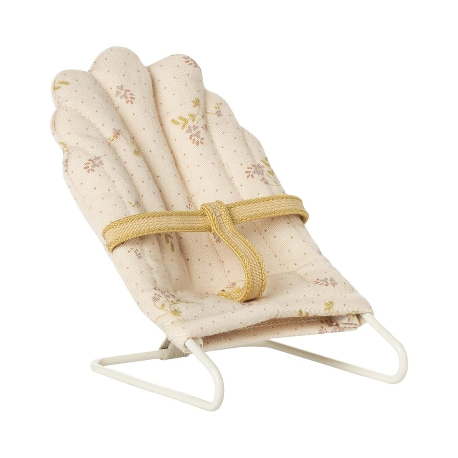 Puppenhaus Babywippe - Mikro (Creme)