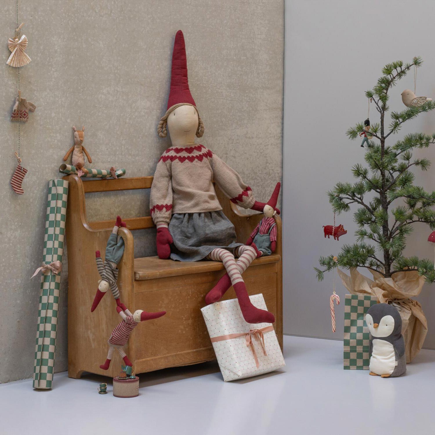 Wichtel "Pixy Junge Strickpullover" - Größe 1