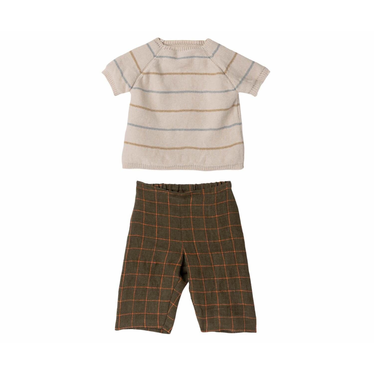 Hose und Strickshirt für Hase - Größe 5