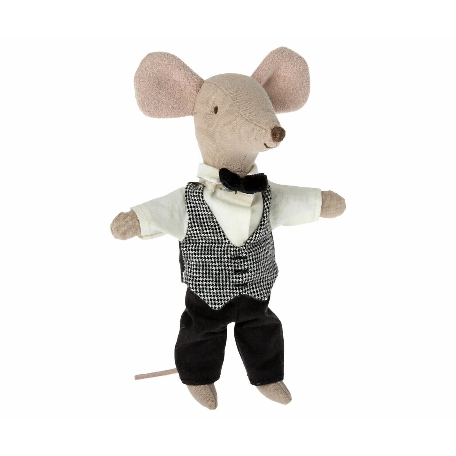 Kellnerkleidung für Maus - Großer Bruder