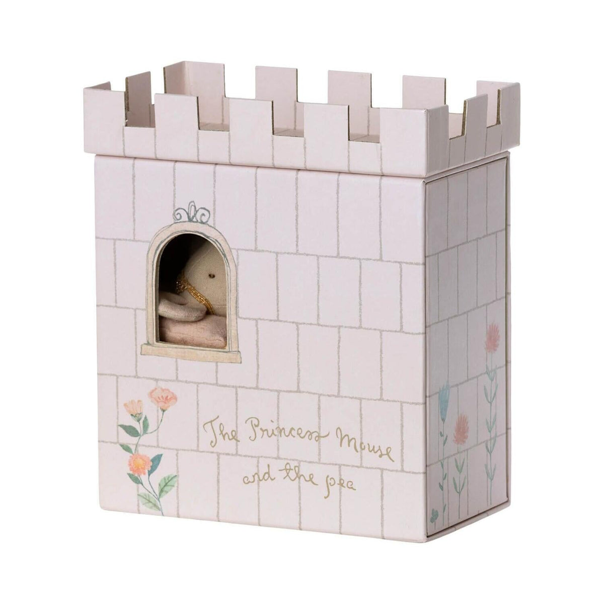 Prinzessin auf der Erbse mit Schloss - Große Schwester Maus