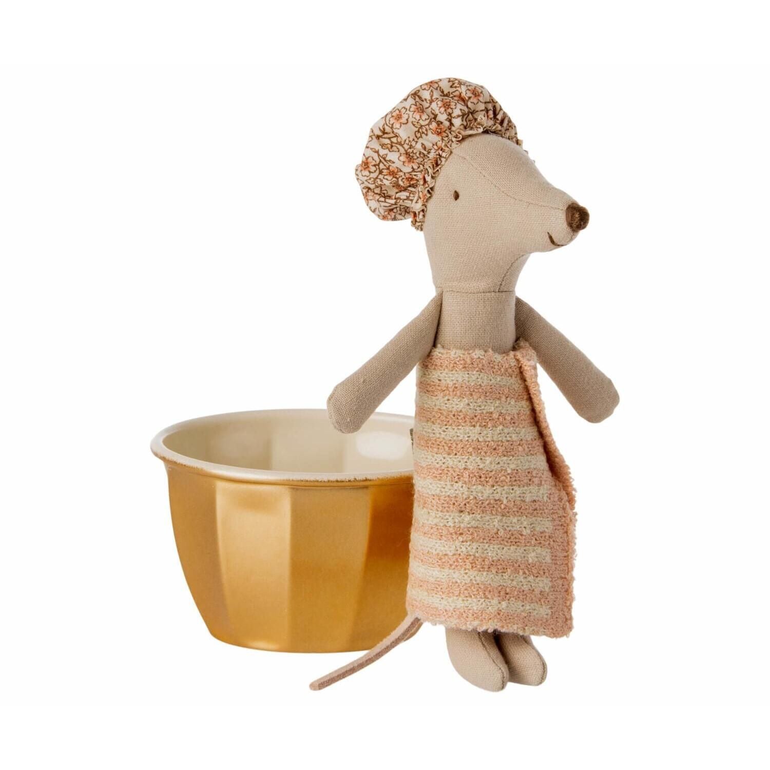 Wellness-Maus - Große Schwester (Beige) Maileg
