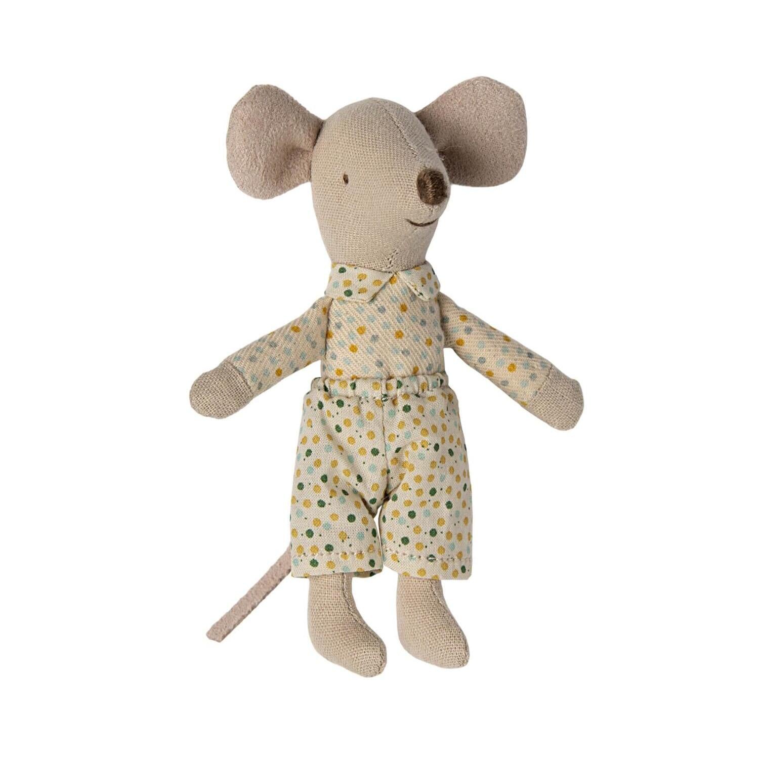 Maus in Streichholzschachtel - Kleiner Bruder (Blau)