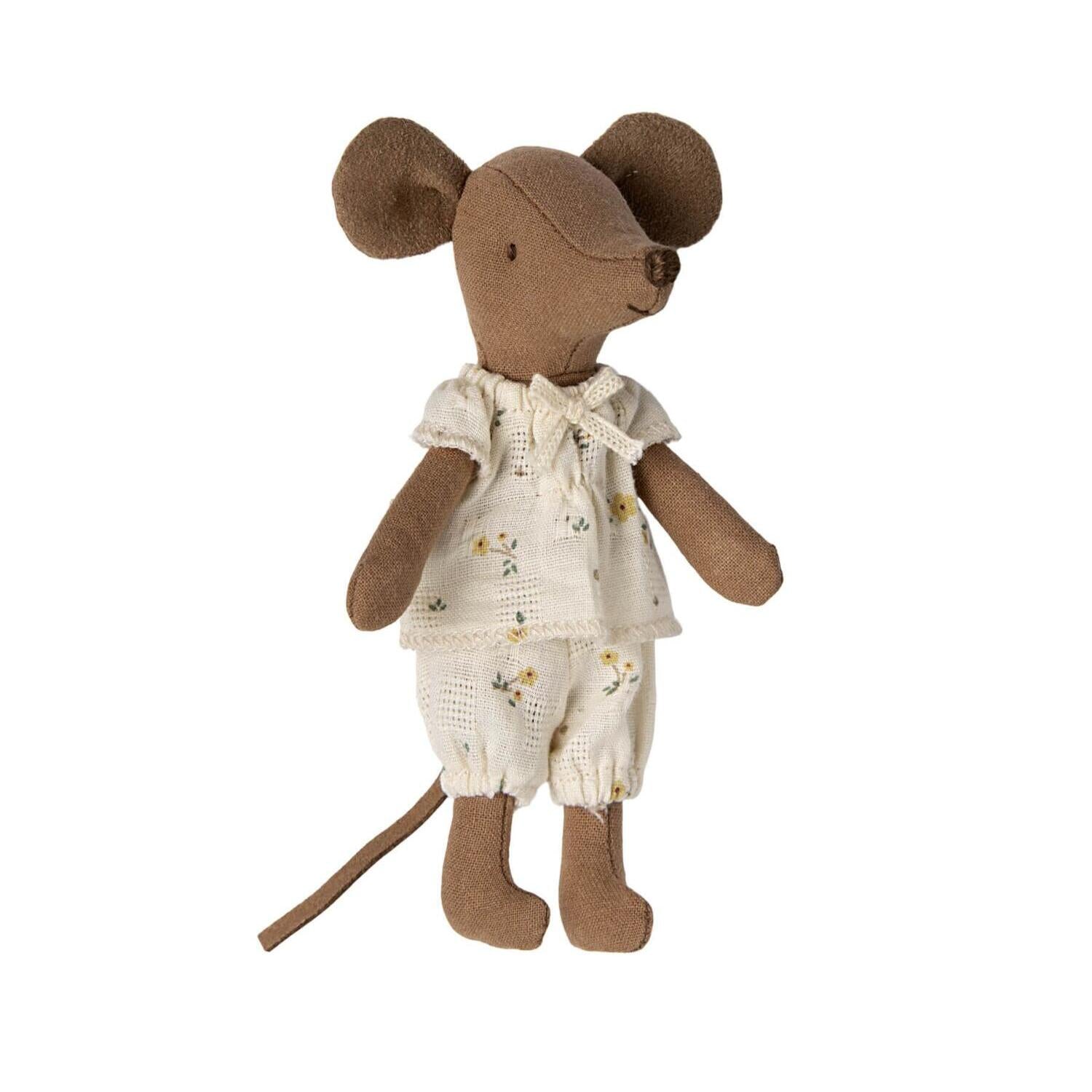 Maus in Streichholzschachtel - Große Schwester (Rosa)