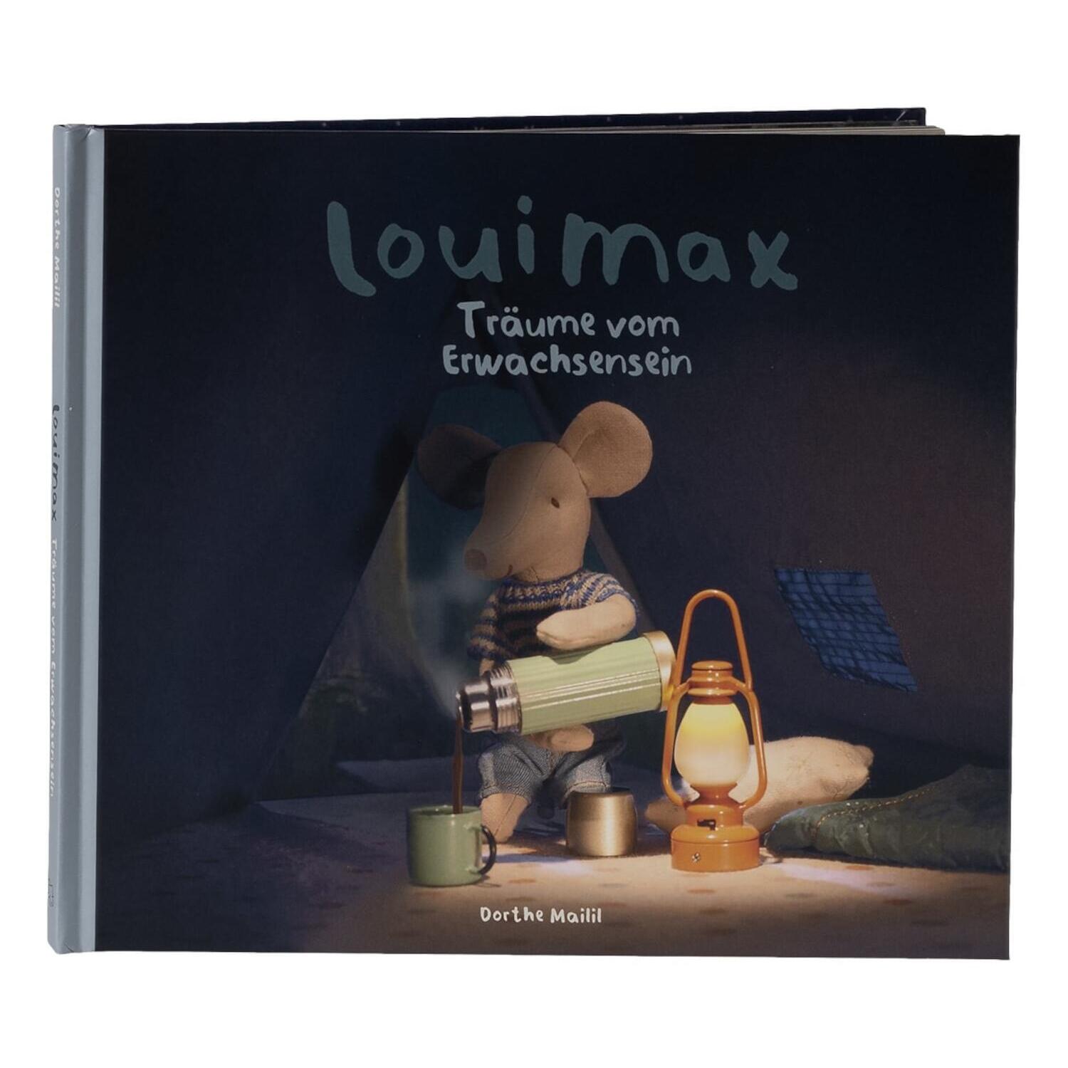 Kinderbuch LouiMax "Träume vom Erwachsensein" - 20x23 (Blau)