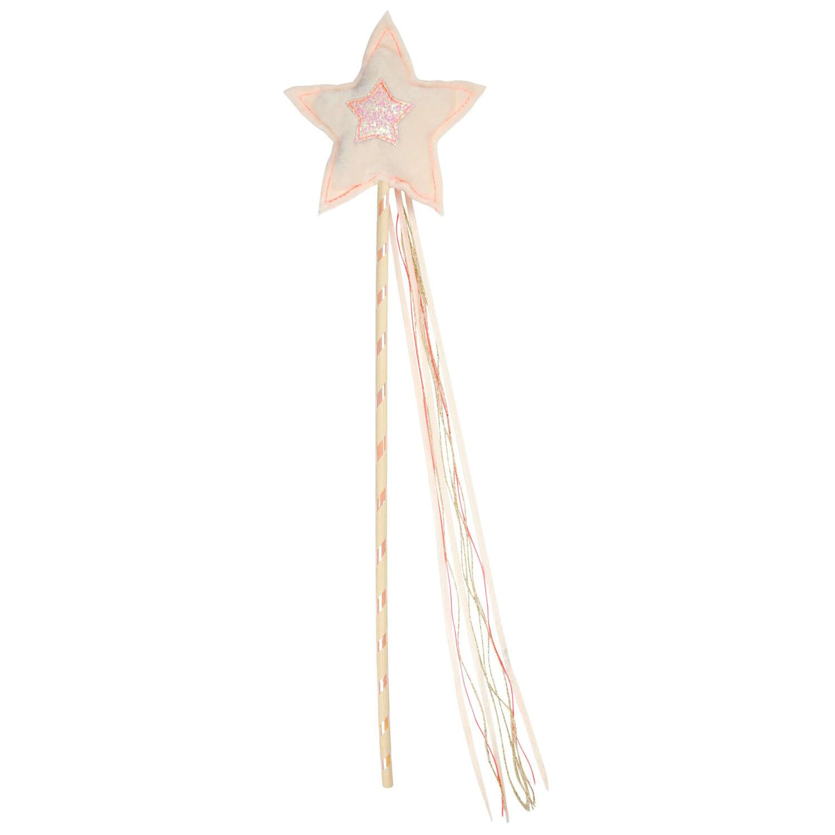 Zauberstab "Pink Star" - 45,1x13x1,3 cm (Pink)