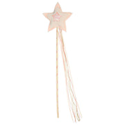 Zauberstab "Pink Star" - 45,1x13x1,3 cm (Pink)