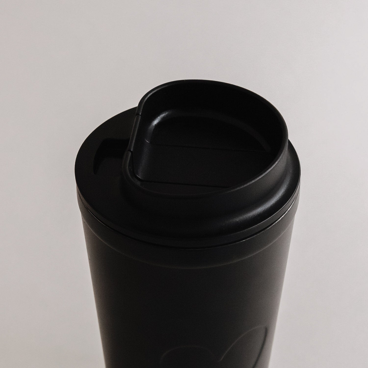 To Go Becher "Herz" (Schwarz)