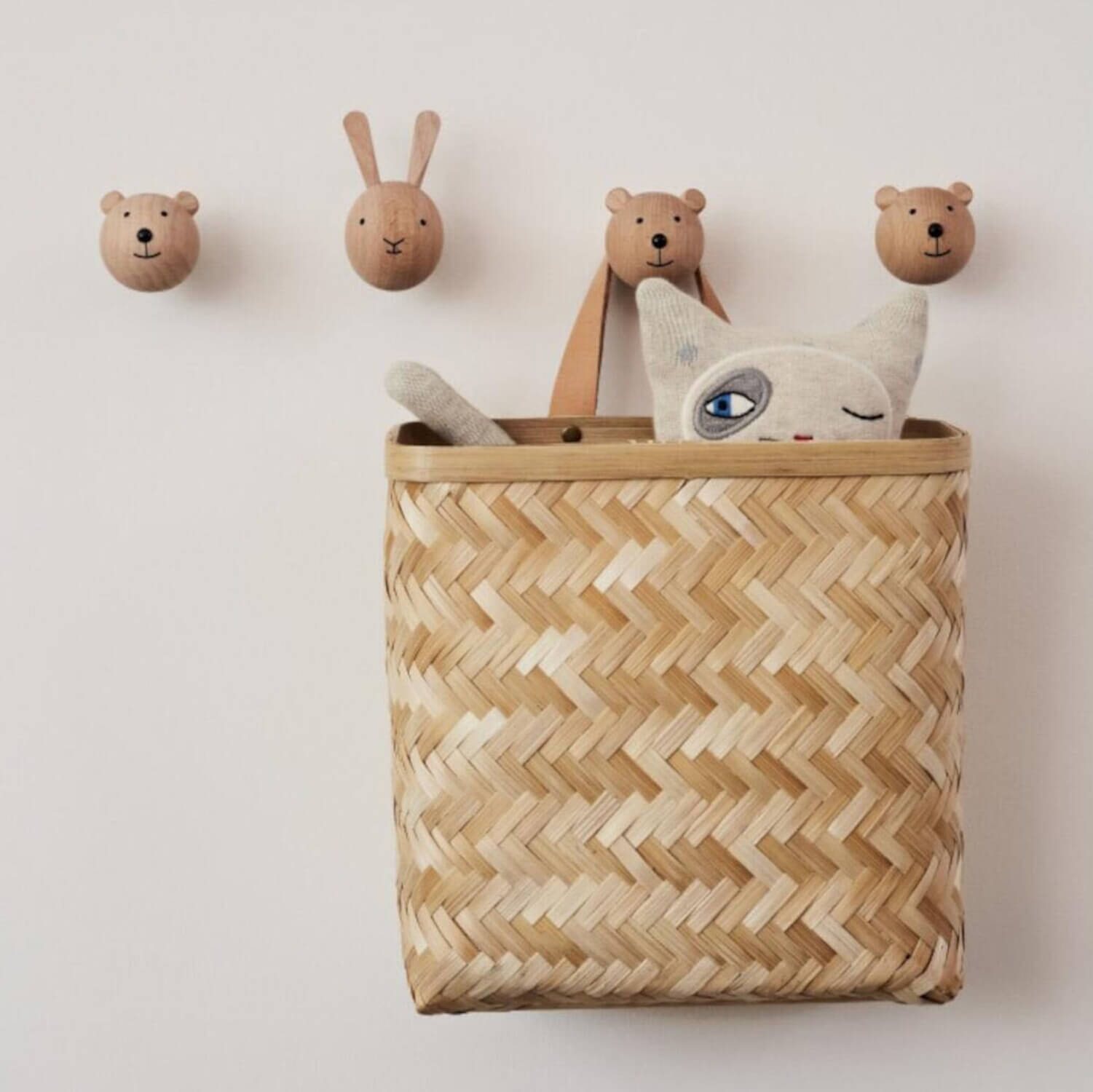 Haken "Rabbit" - 4,5x5,5x8 cm (Nature)