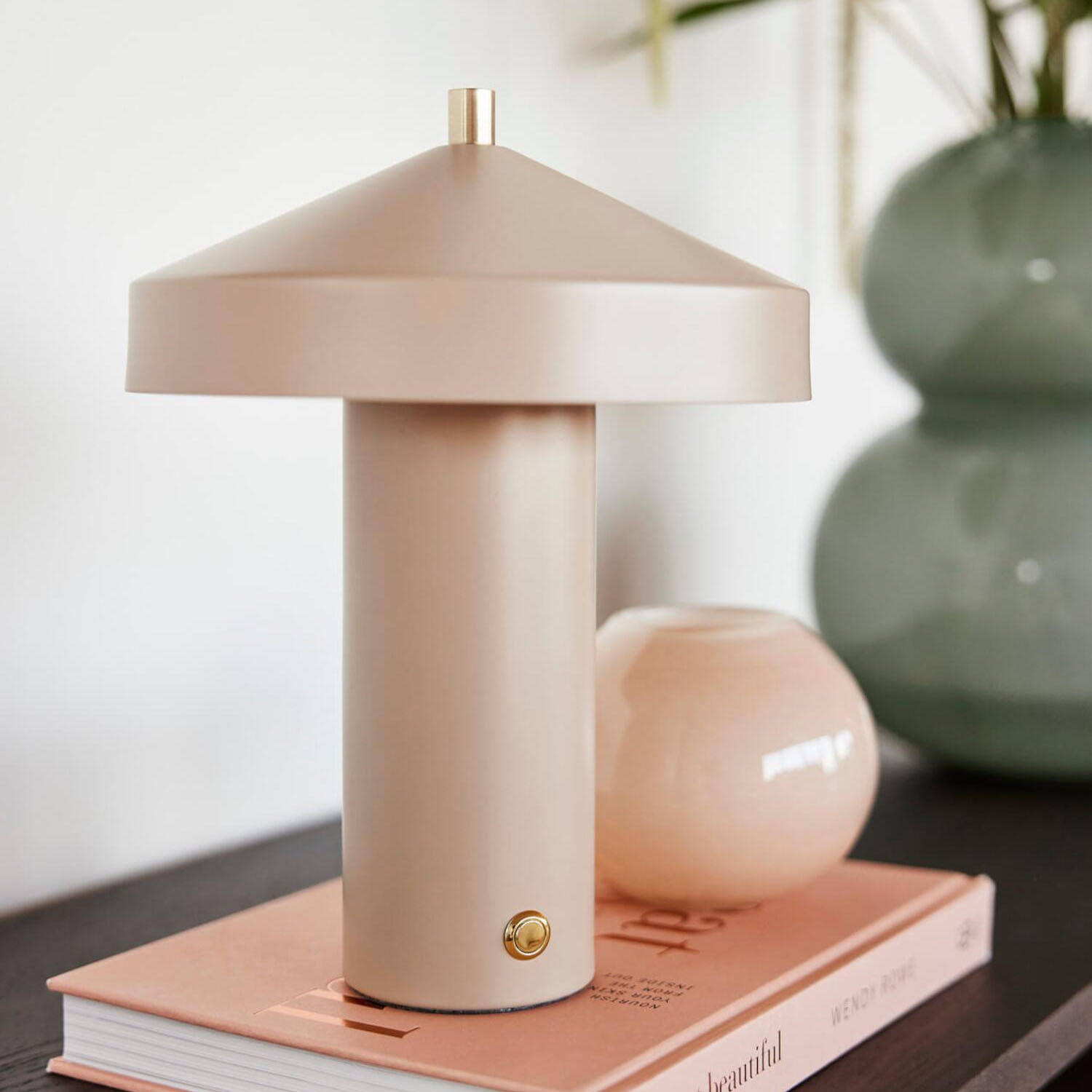 LED-Tischlampe "Hatto" - 24,5 cm (Clay)