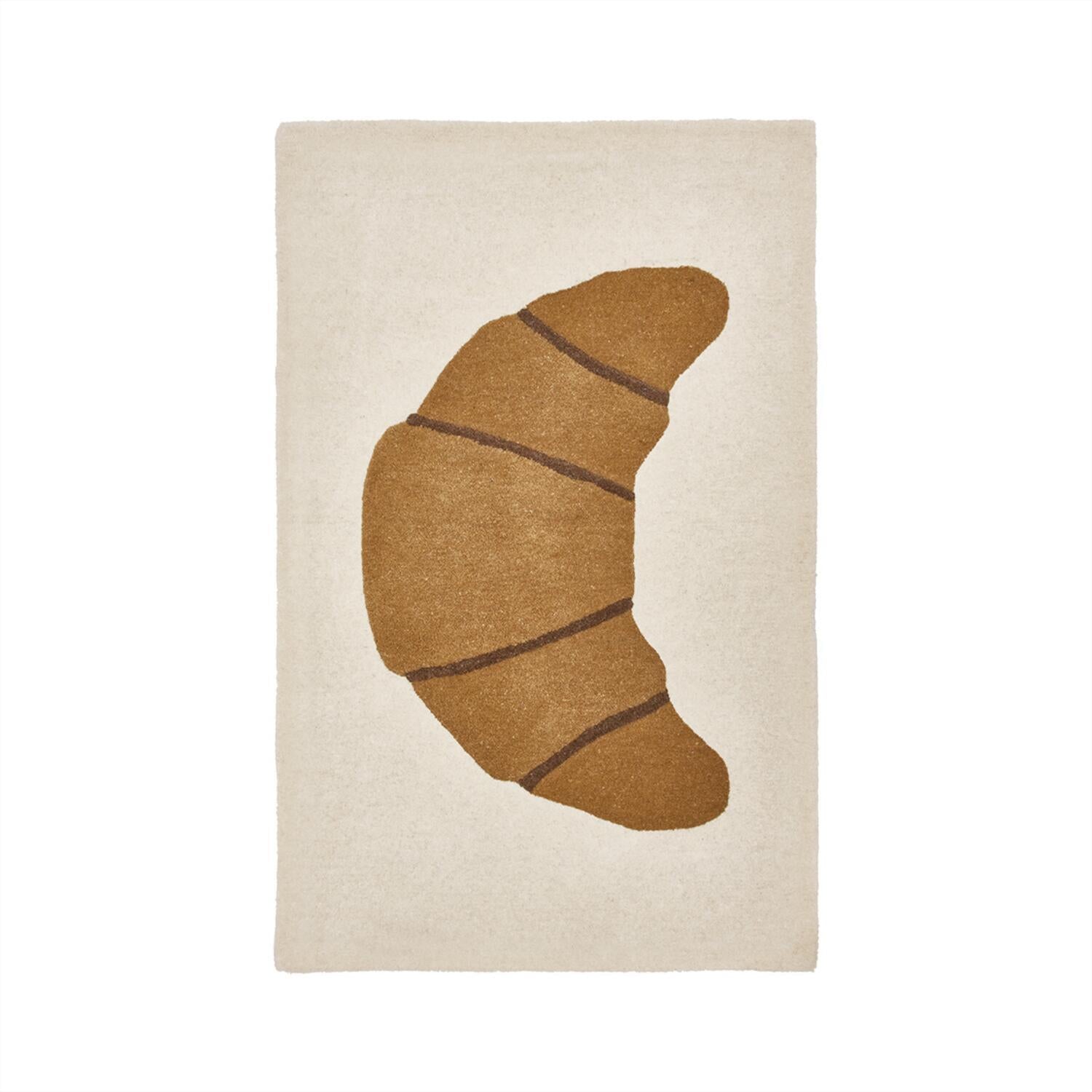 Teppich "Croissant" - 75x120 cm (Braun)