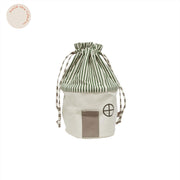 Aufbewahrungskorb "Koya" in Haus-Form - S (Clay)