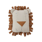 Kuscheltier-Kissen "Lobo Löwe" - 37x14x40 cm (Caramel)