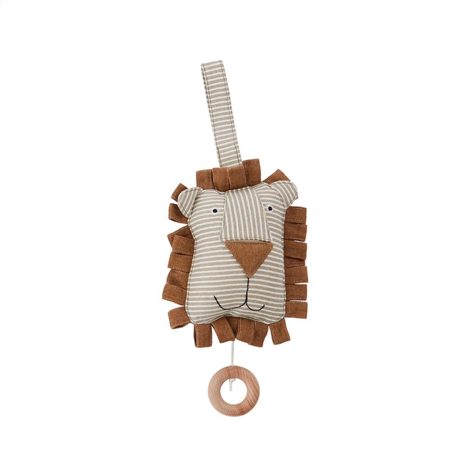 Musikmobile "Lobo Lion" - 14x8x16 cm (Caramel)