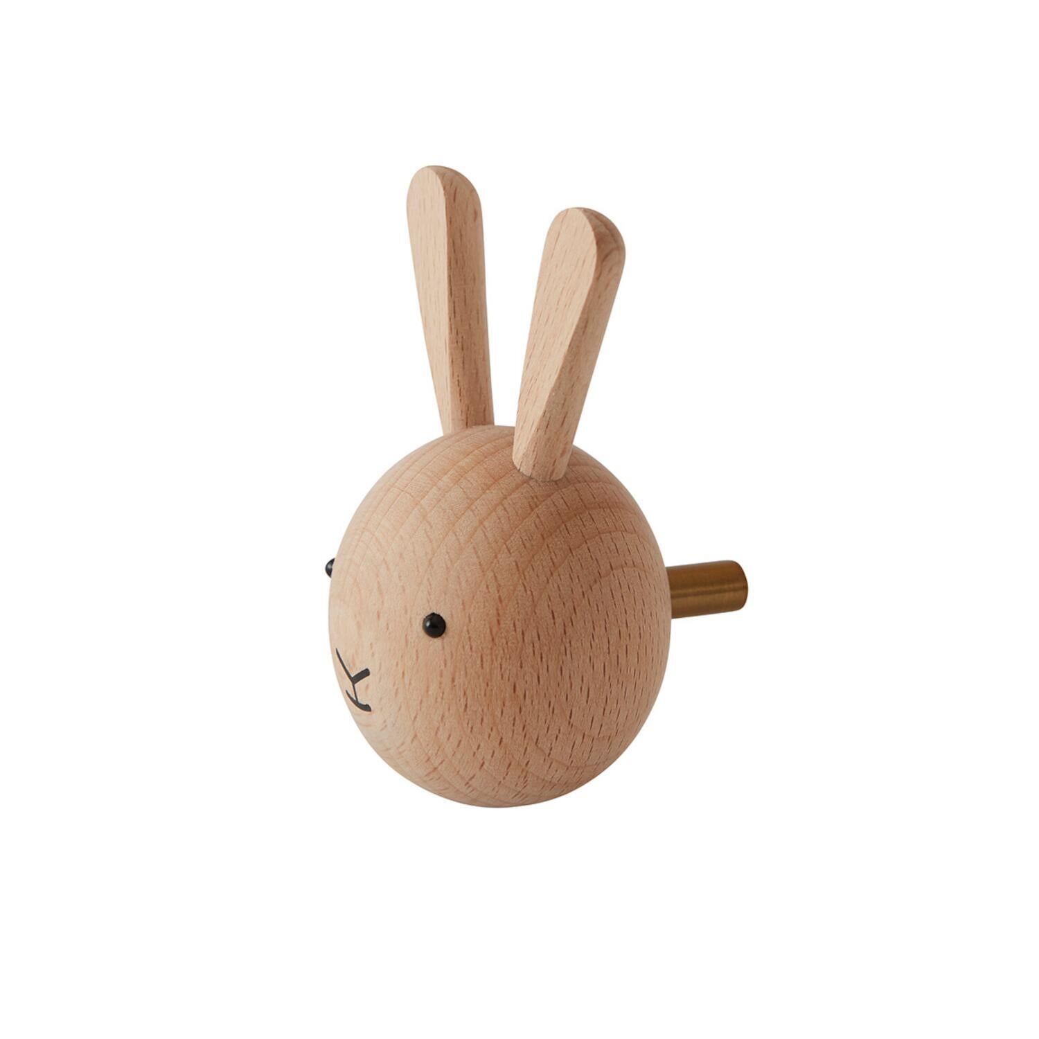 Haken "Rabbit" - 4,5x5,5x8 cm (Nature)