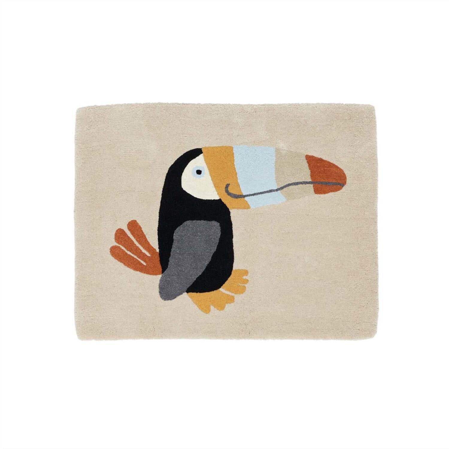 Teppich "Toucan" - 90x70 cm (Clay)
