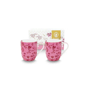 Tasse "Jolie" im 2er-Set - 145 ml (Rosa)