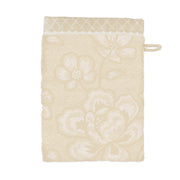 Gästehandtuch "Jasmin Jacquard" - 16x22 cm (Sand)
