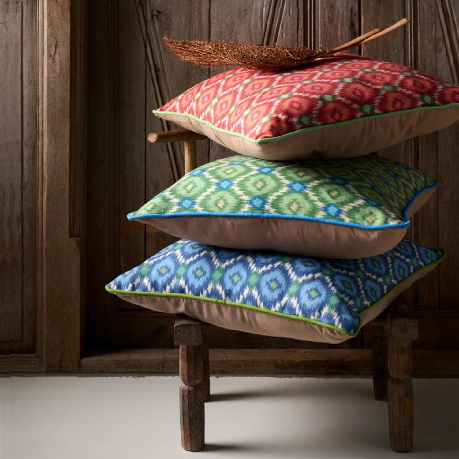 Kissen "Zazu" - 53x53 cm (Grün)