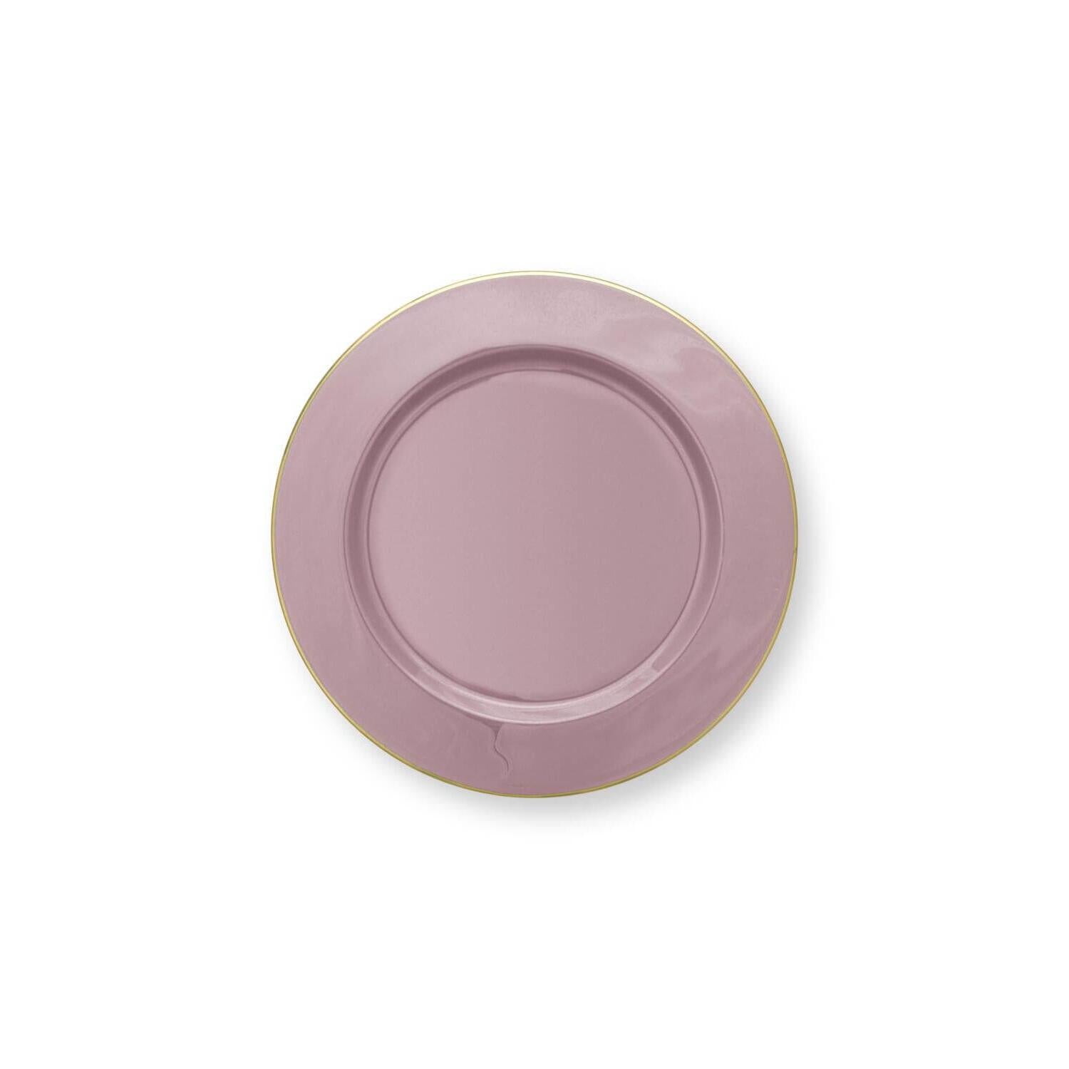 Metallteller - 32 cm (Lila)