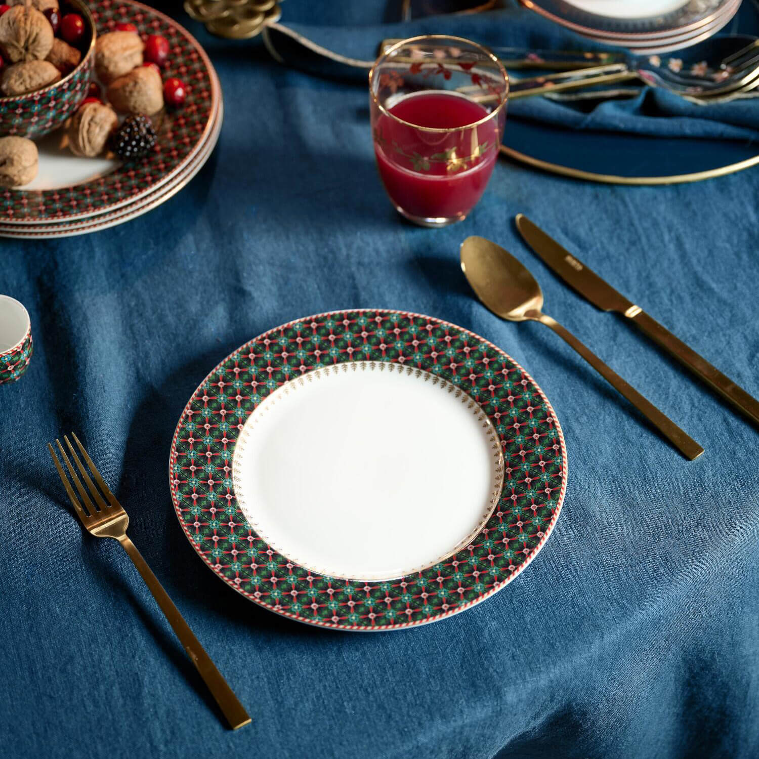 Teller "Clover" - 23 cm (Grün)