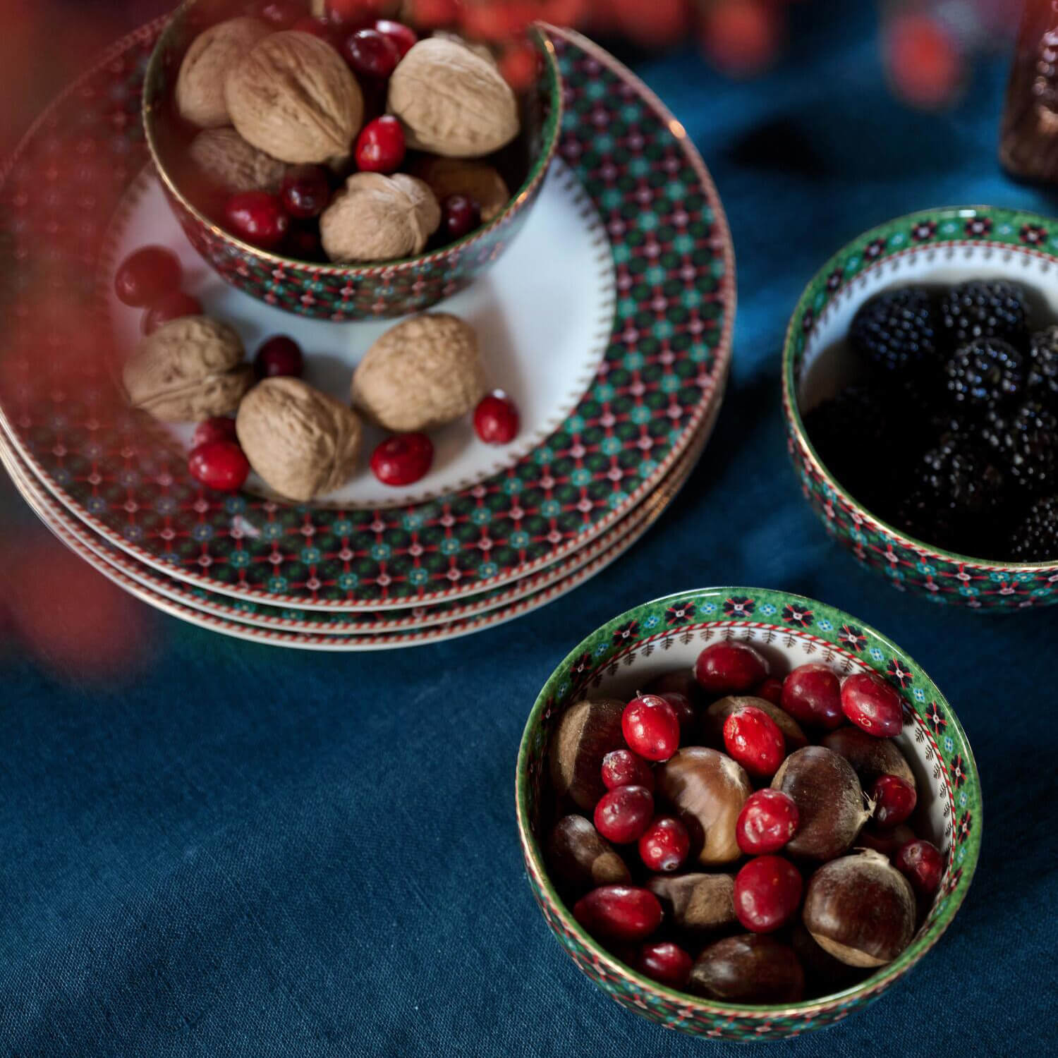 Teller "Clover" - 23 cm (Grün)