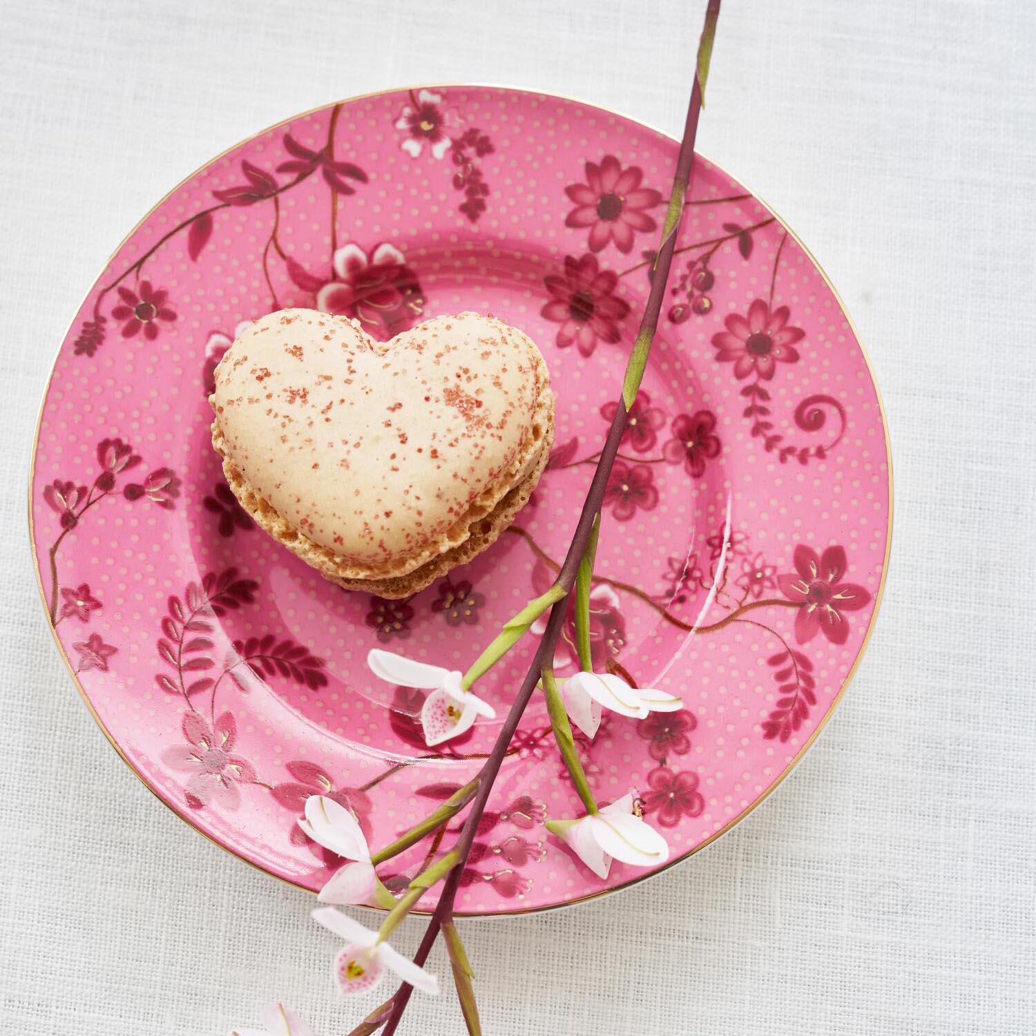 Kuchenteller "Jolie" - 12 cm (Rosa)