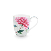Tasse "Blushing Birds - 450ml (Weiß)