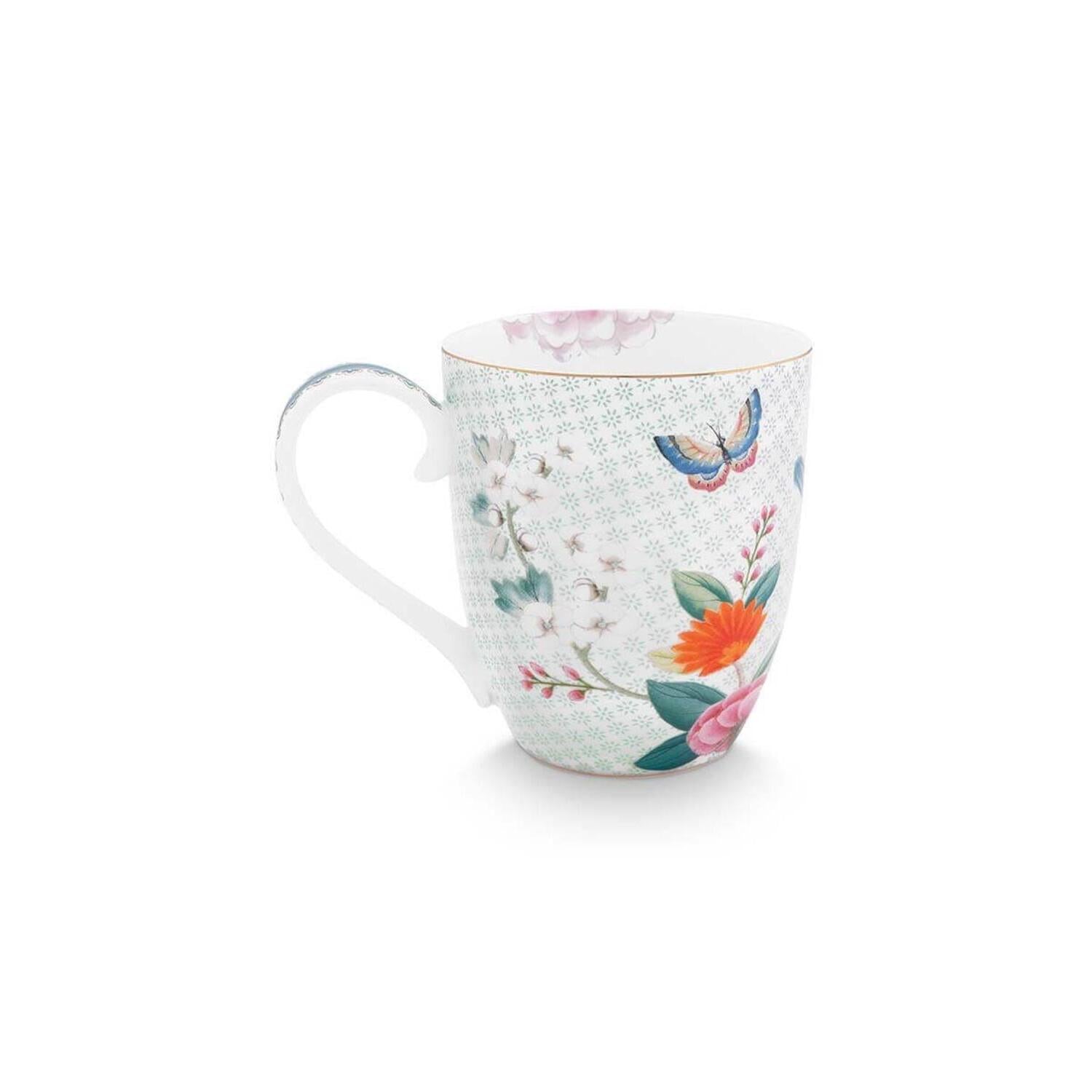 Tasse "Blushing Birds - 450ml (Weiß)