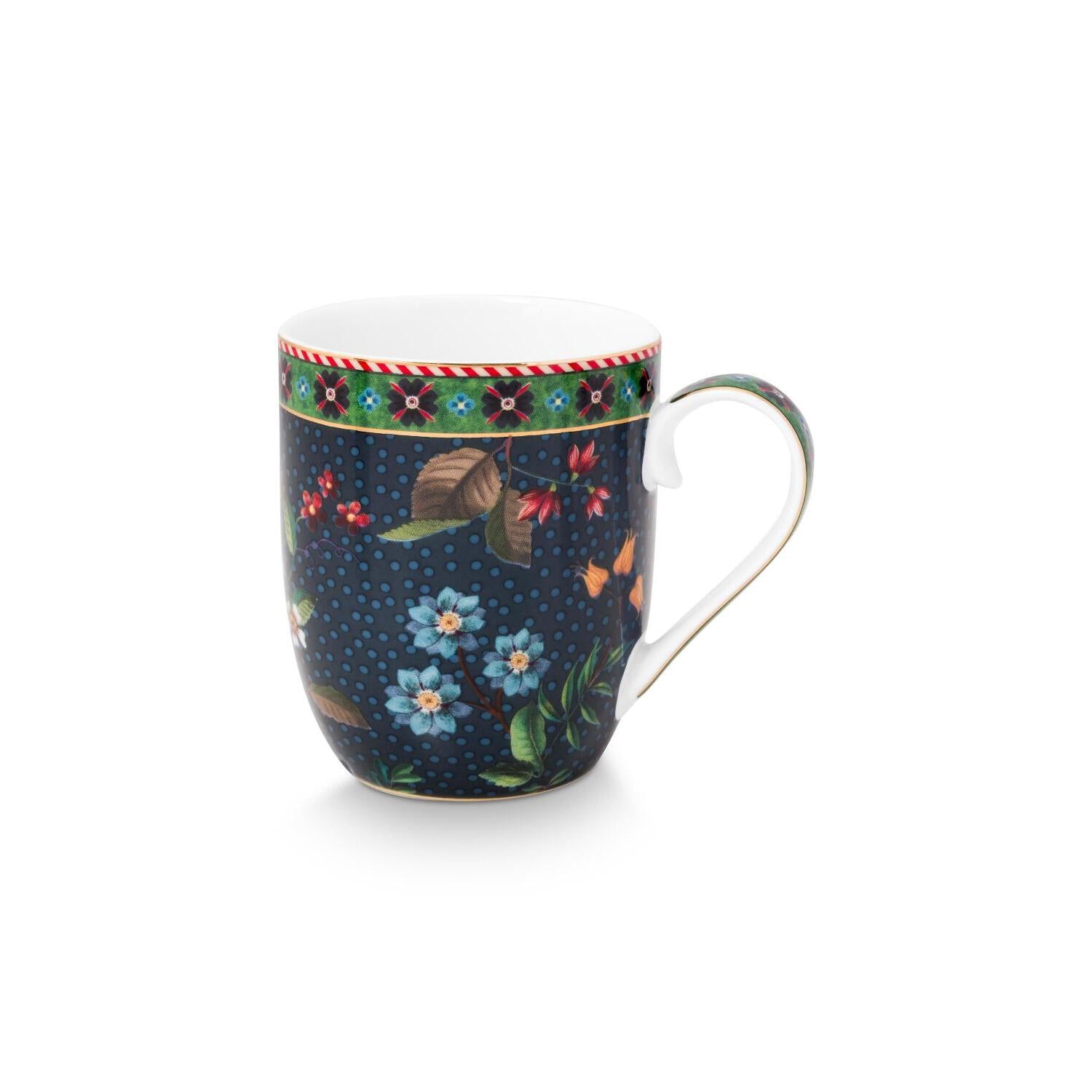 Tasse "Berry Blues" im 2er-Set - 100 ml (Blau)