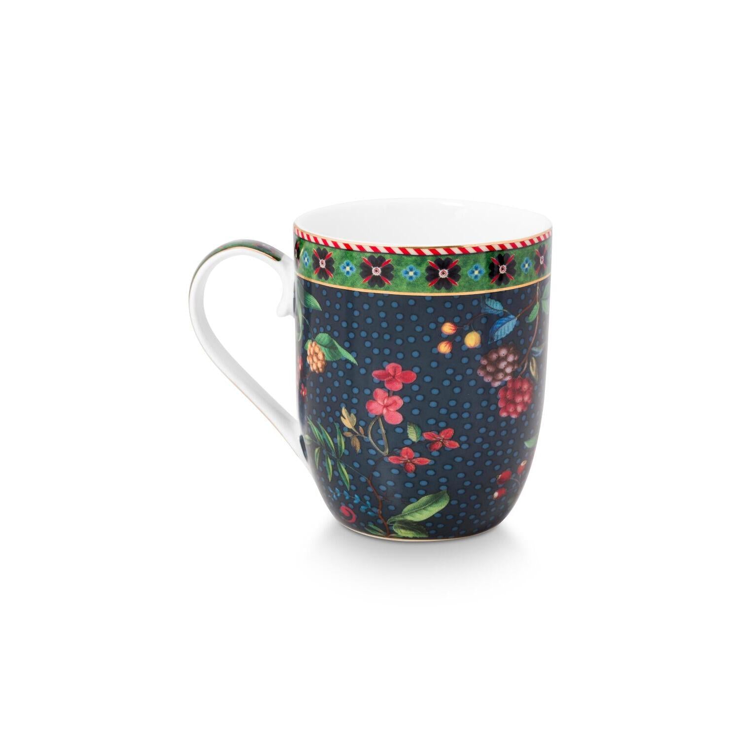 Tasse "Berry Blues" im 2er-Set - 100 ml (Blau)