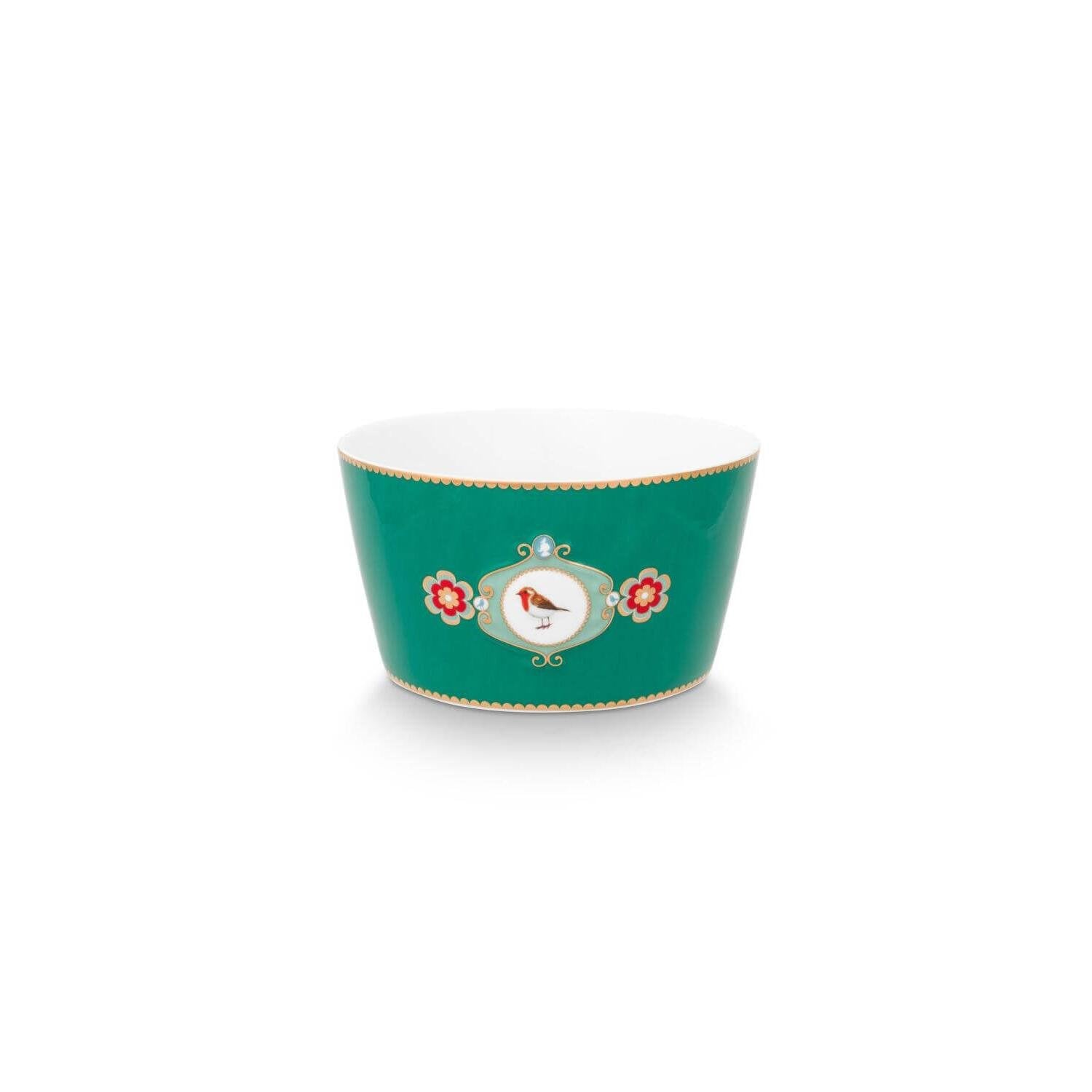 Schale "Love Birds Medallion" - 15 cm (Emerald)