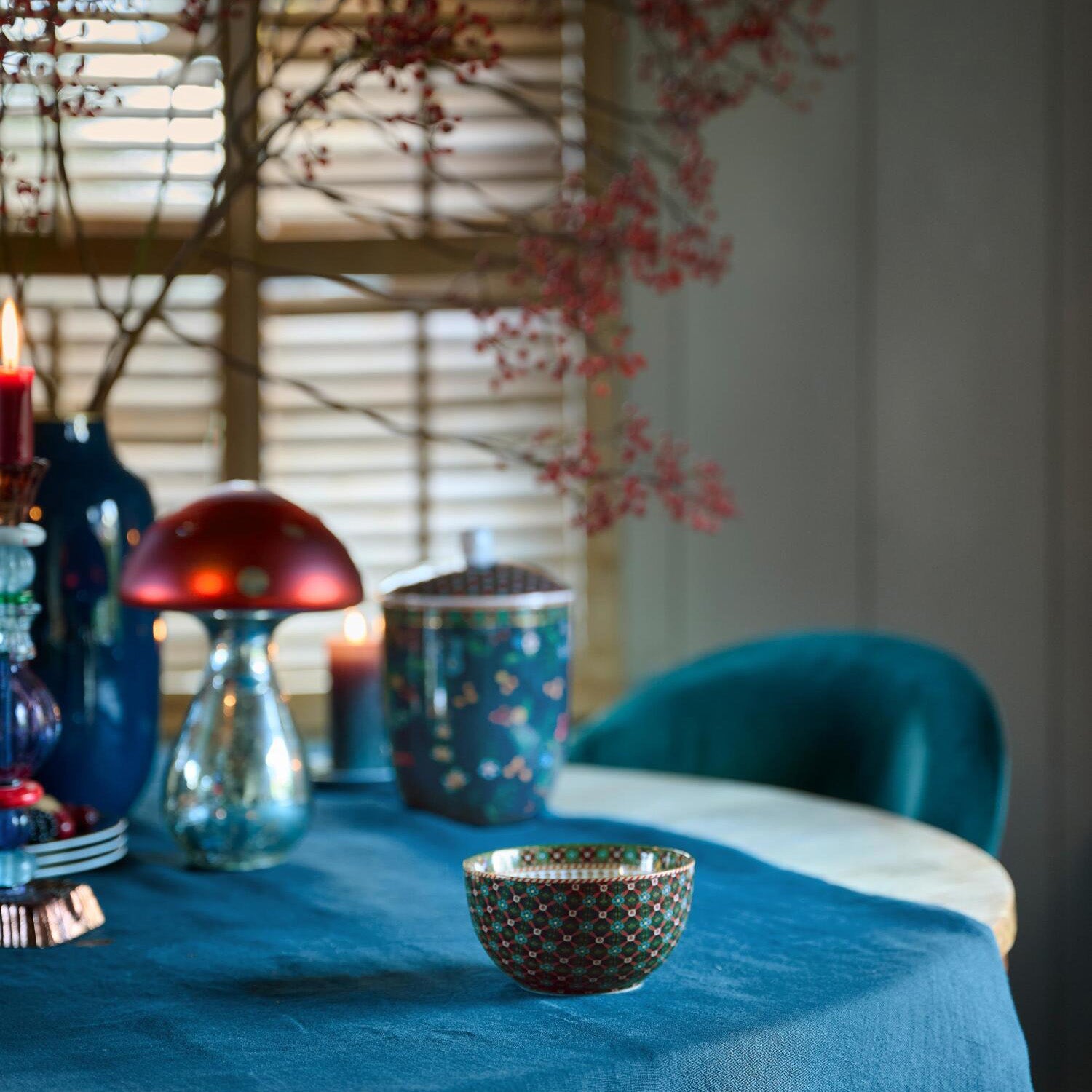 Schale "Clover" - 12 cm (Grün)