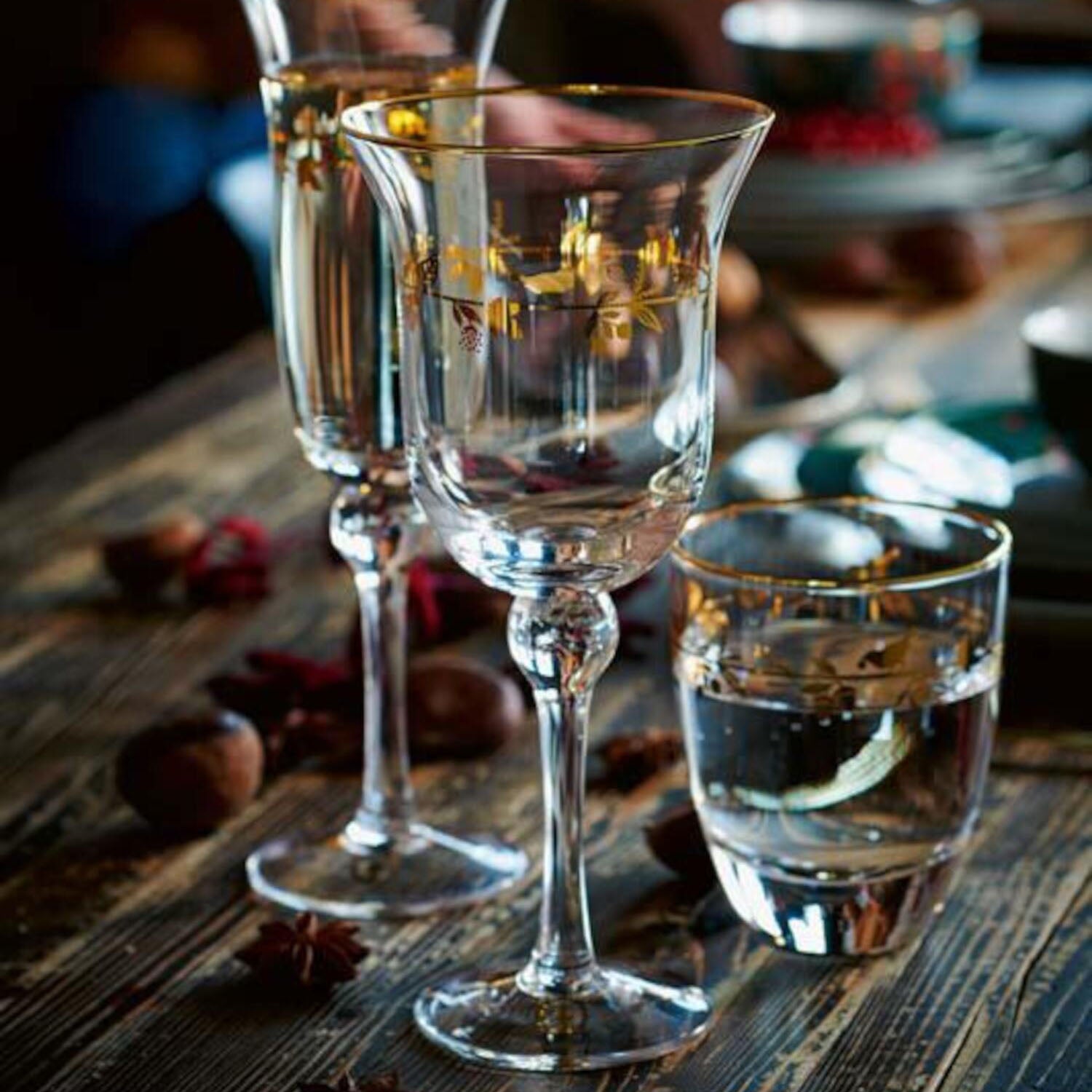 Weinglas - 360 ml (Gold)