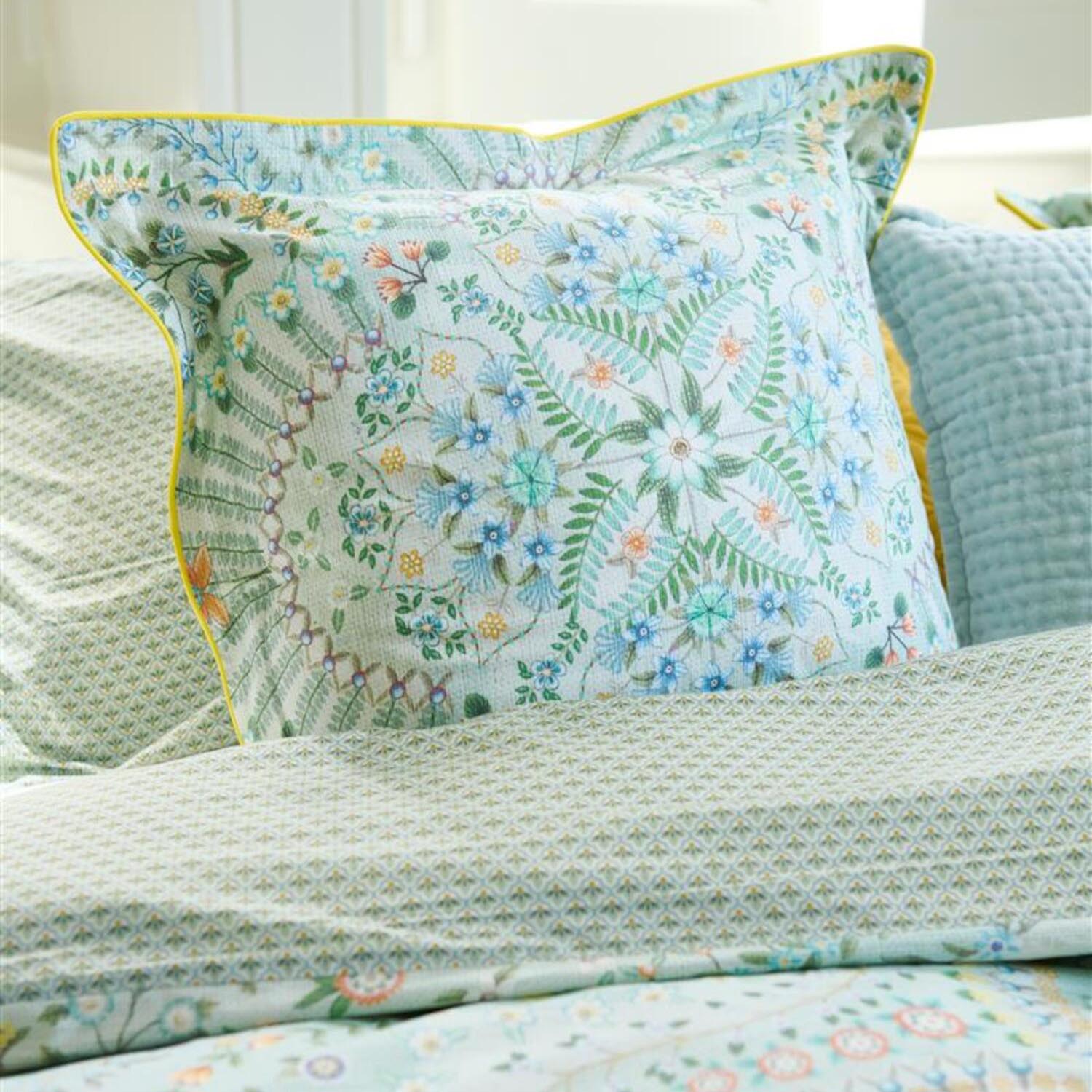 Kissen "Alfombra" - 45x45 cm (Hellblau)