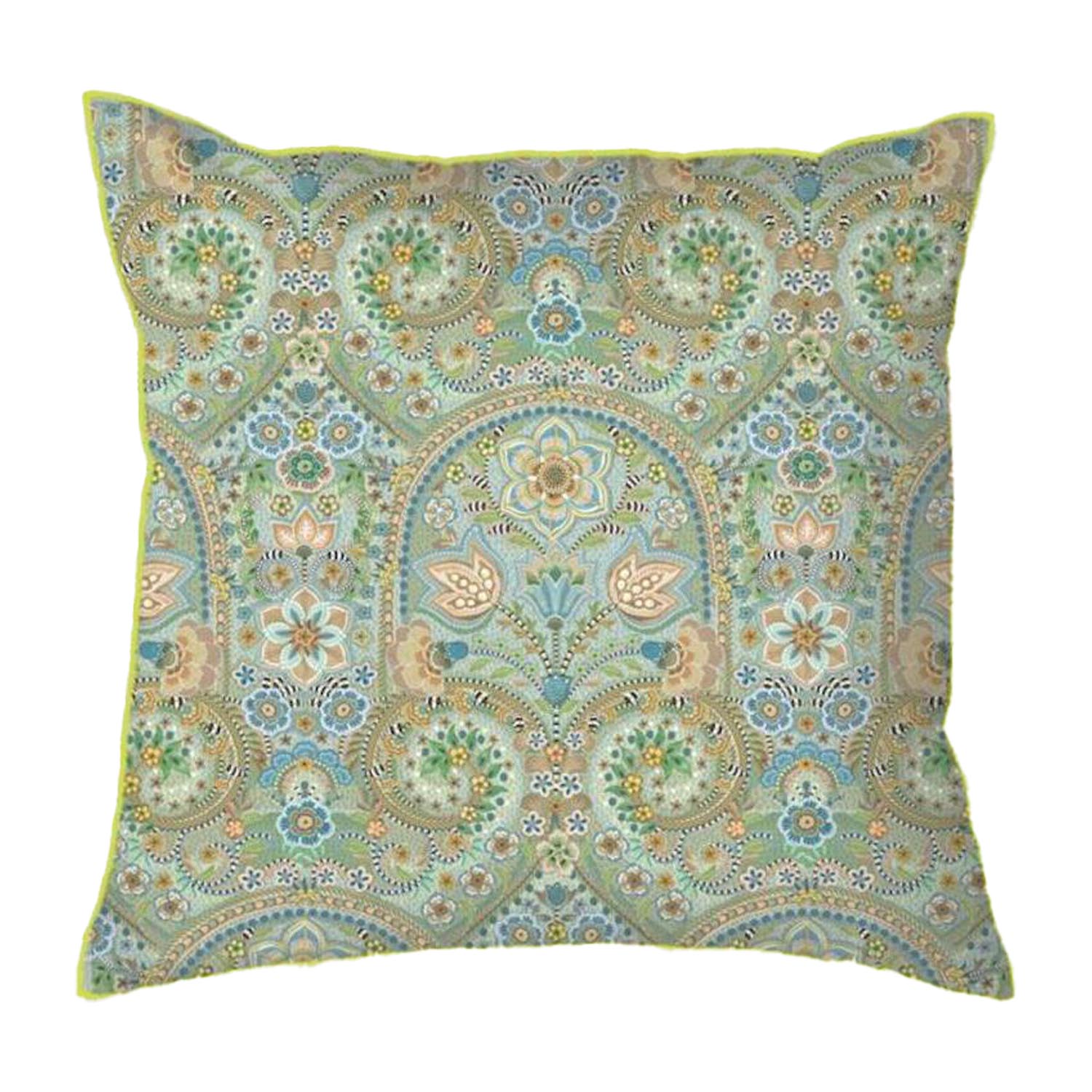 Kissen "Kikoy" - 53x53 cm (Grün)