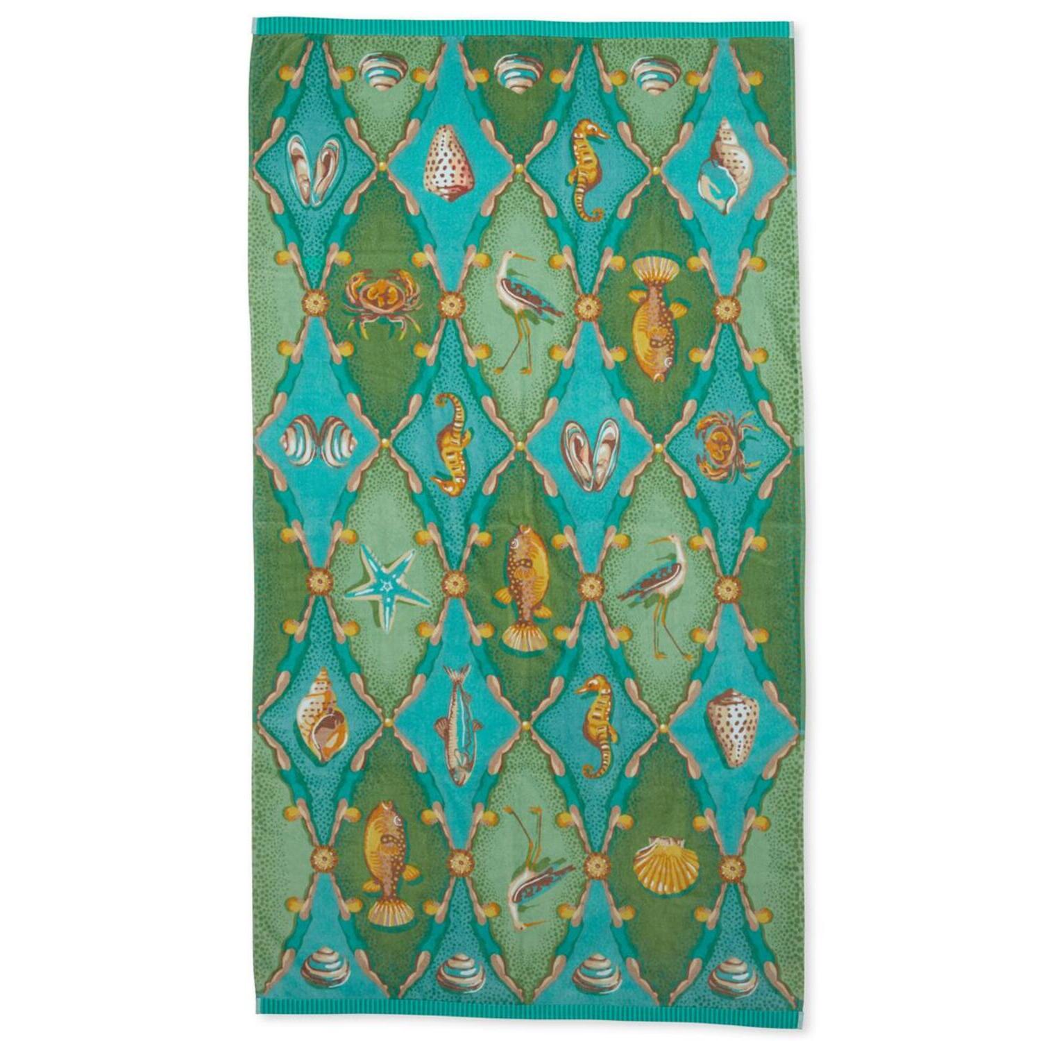 Strandtuch "Little Sea" - 100x180 cm (Grün)