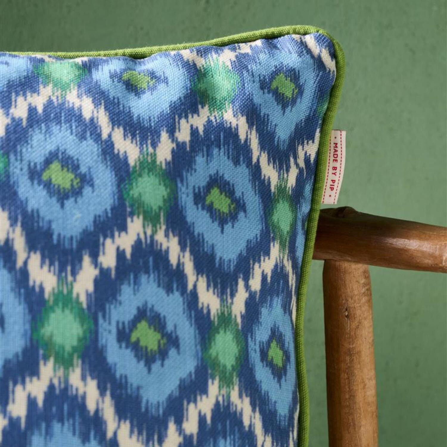 Kissen "Zazu" - 53x53 cm (Blau)