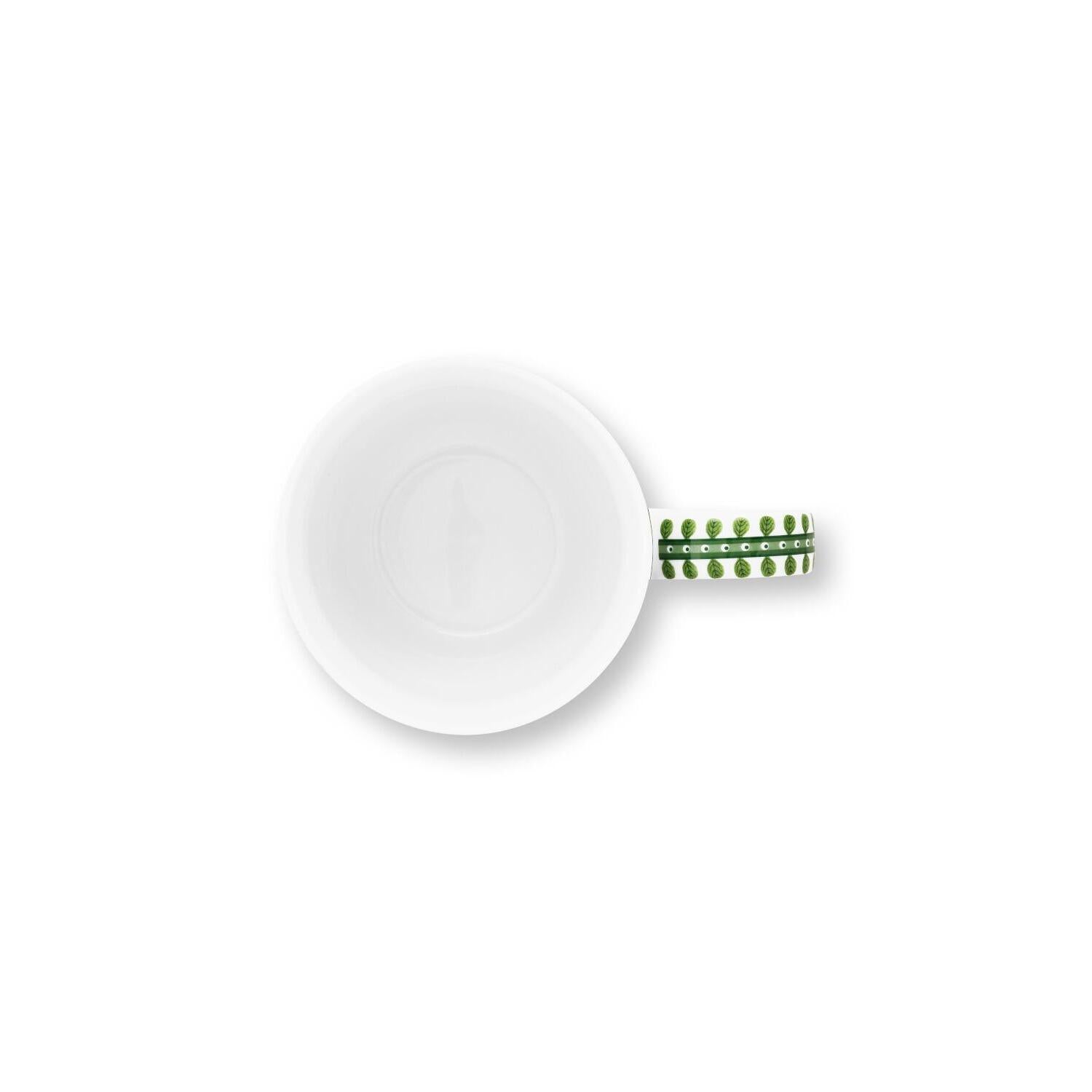 XL-Tasse "Lily & Lotus - Moon Delight" - 450 ml (Hellgrün)