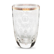 Longdrinkglas "Floral" - 12,5 cm (Klar)