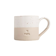 Große Tasse "Papa" - 450 ml (Natur)