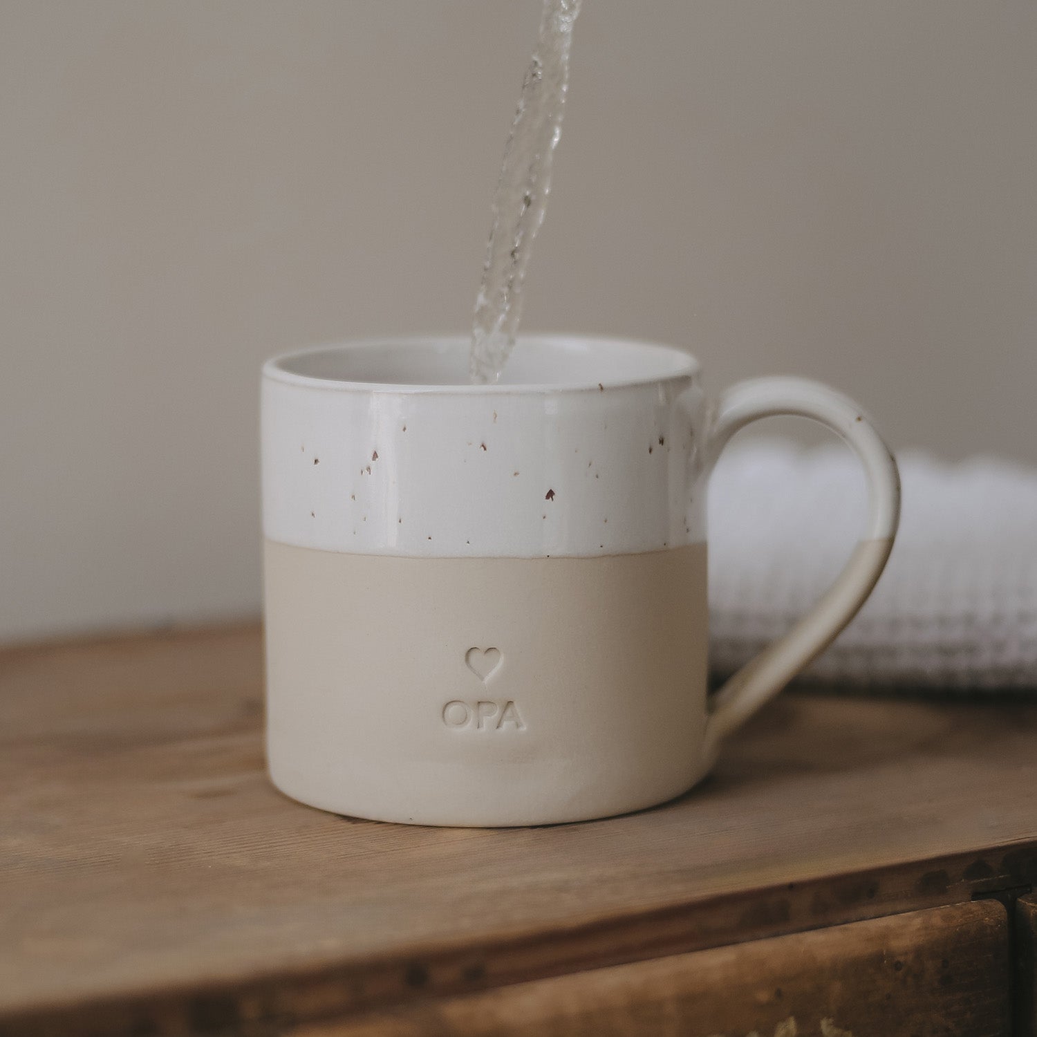 Große Tasse "Opa" (Natur)